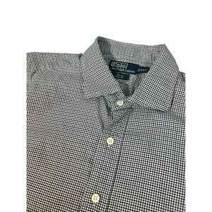 Polo by Ralph Lauren XXL Shirt Long Sleeve Checkered Regent Classic Fit